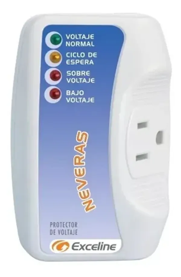 Protector de Voltaje Exceline para Nevera 120V